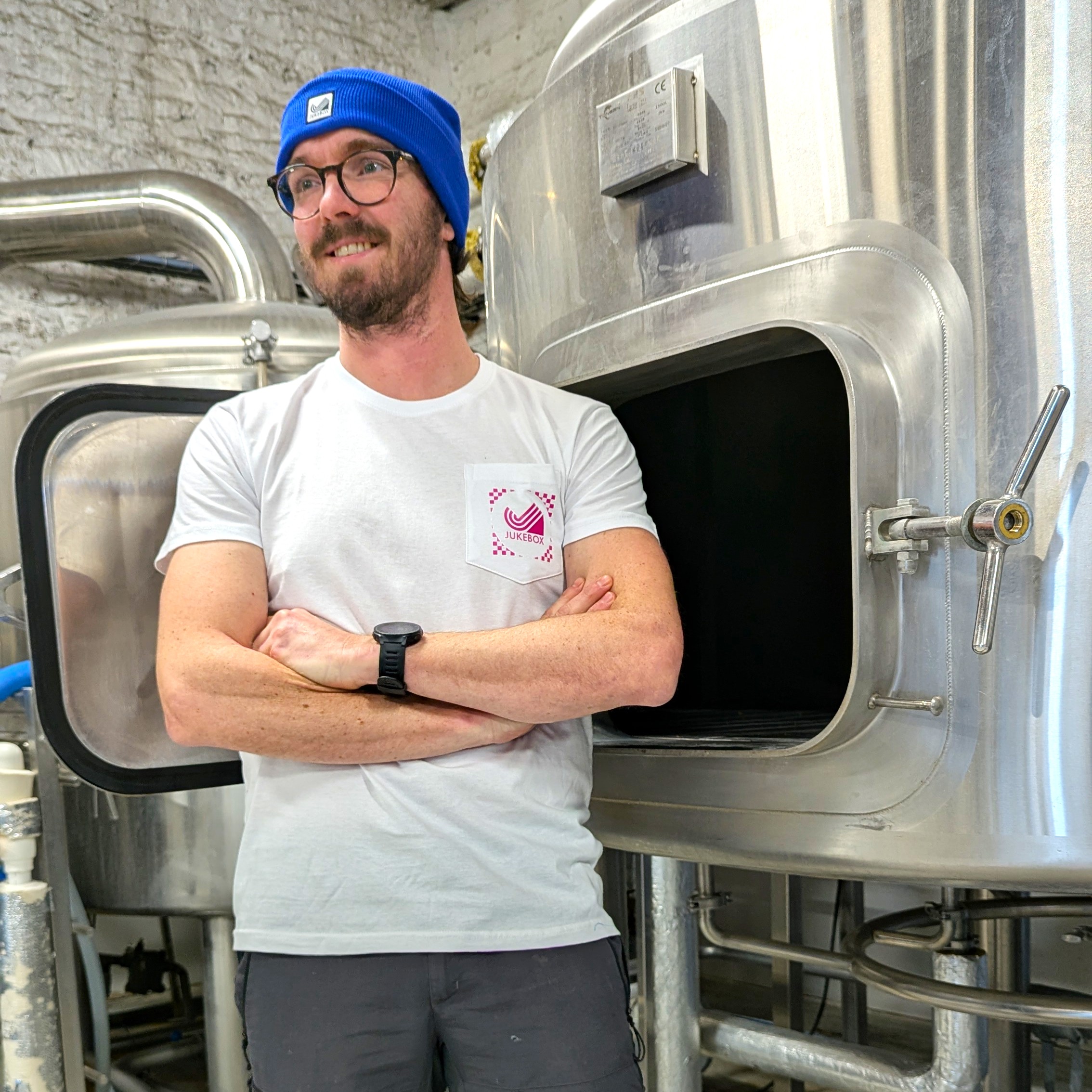 T-shirt JUKEBOX - Blanc - Bonhomme Canette – Image 2