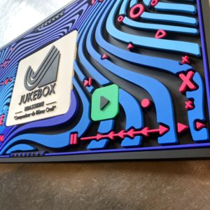 Tapis de bar JUKEBOX