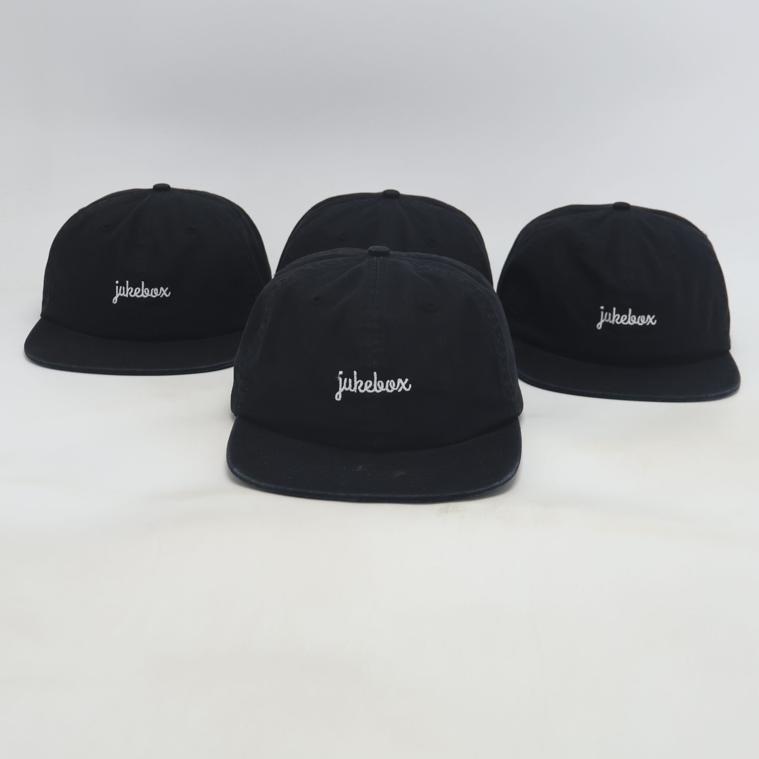 Casquette Jukebox 6 panels Old School - Noir et Blanc – Image 5