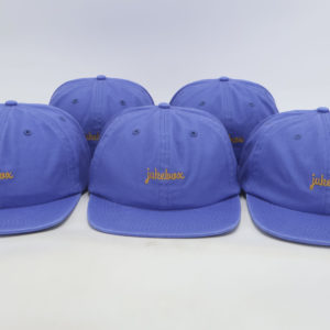 Casquette Jukebox 6 panels Old School –  Bleu et orange