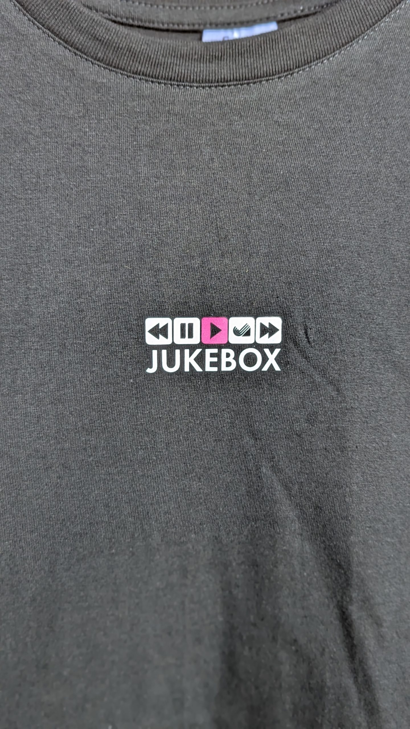 T-shirt JUKEBOX - Noir - Ondes sonores – Image 2