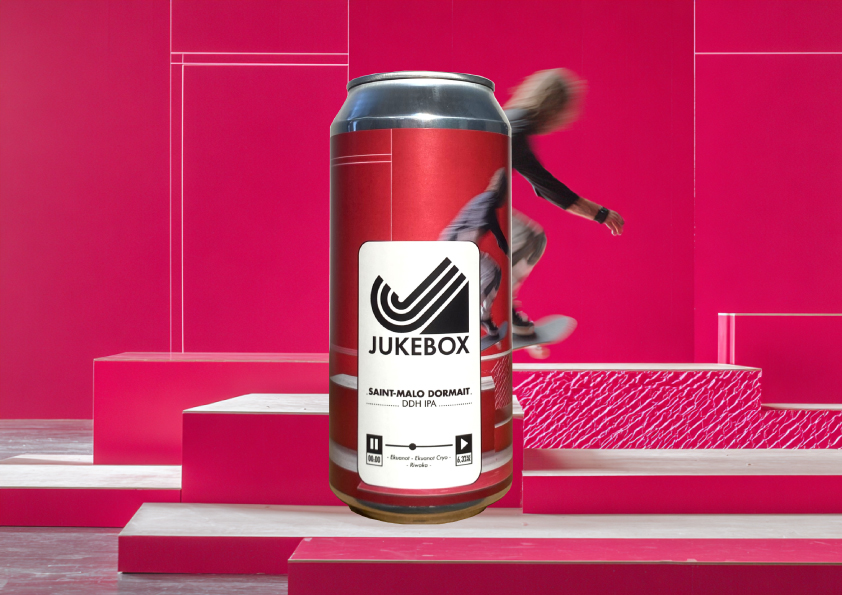 Bière artisanale - Saint-Malo dormait - DDH IPA - Brasserie Jukebox